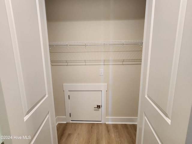 view of closet