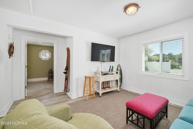 view of living room