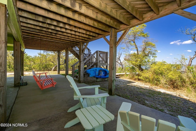 view of patio