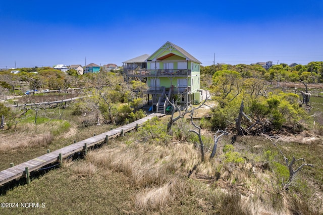 view of rear view of house