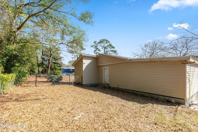 view of side of home