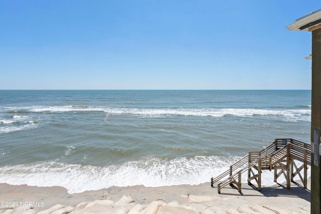 water view with a beach view