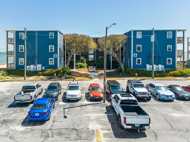 view of vehicle parking