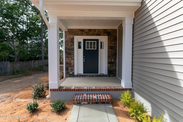 view of entrance to property