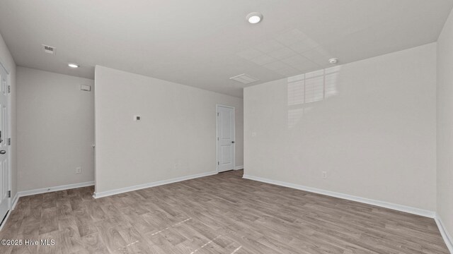 living room with light wood-type flooring