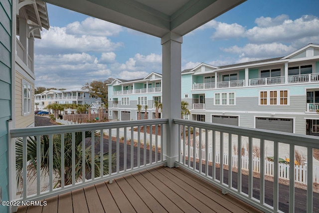 view of deck