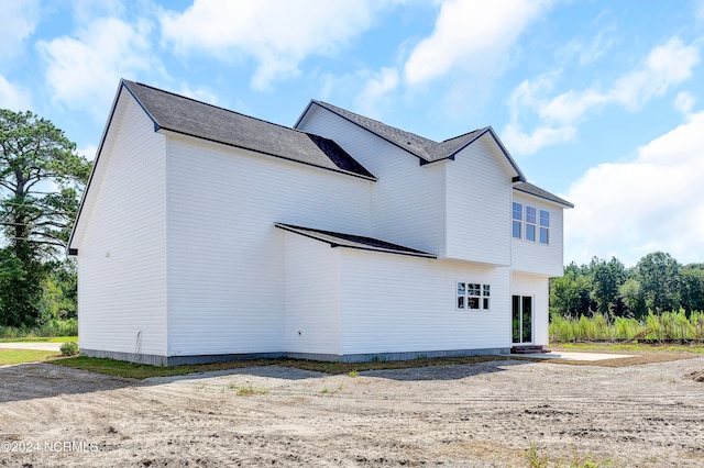 view of home's exterior