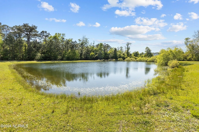 135 Vashti Dr, Morehead City, NC 28557 - property view of water featuring a wooded view