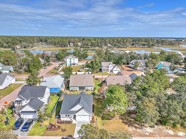 1675 Old Salt Run SW Unit L-42, Shallotte, NC 28470 - aerial view of residential area featuring a nearby body of water