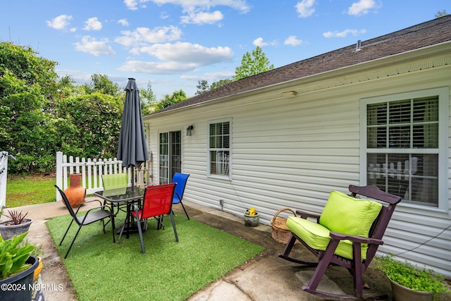 view of patio / terrace