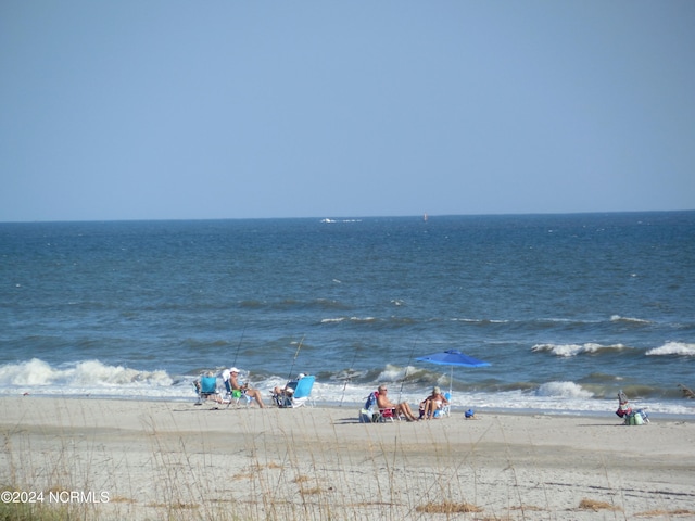 water view with a beach view