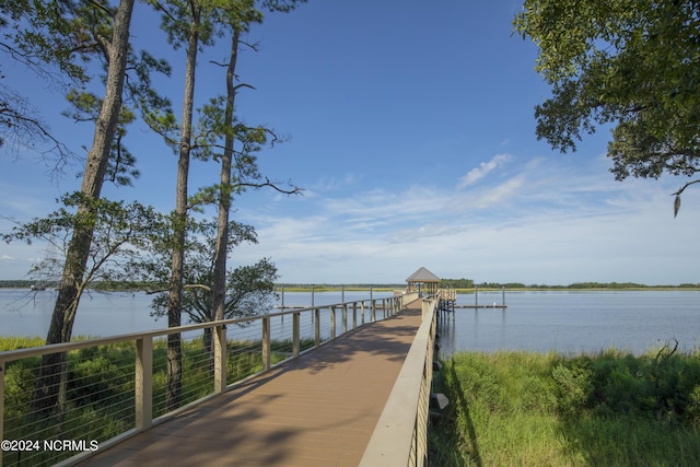 1134 Trisail Ter, Wilmington, NC 28412 - dock with a water view