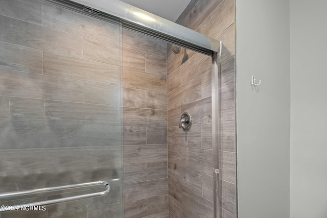 room details featuring walk in shower