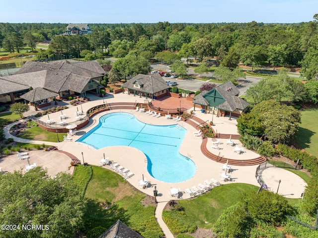 view of swimming pool