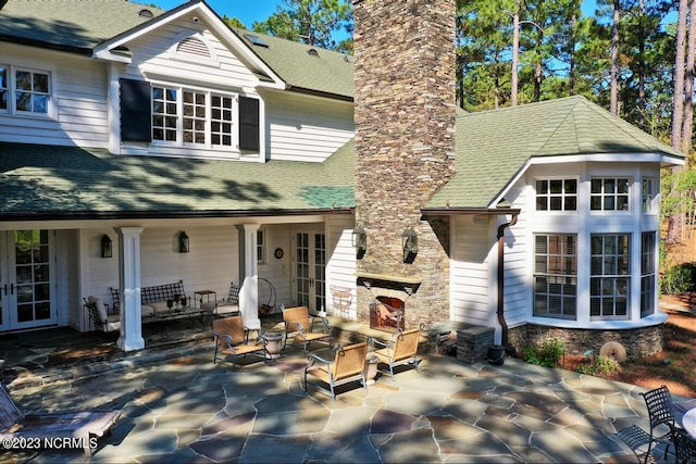 exterior space featuring a patio