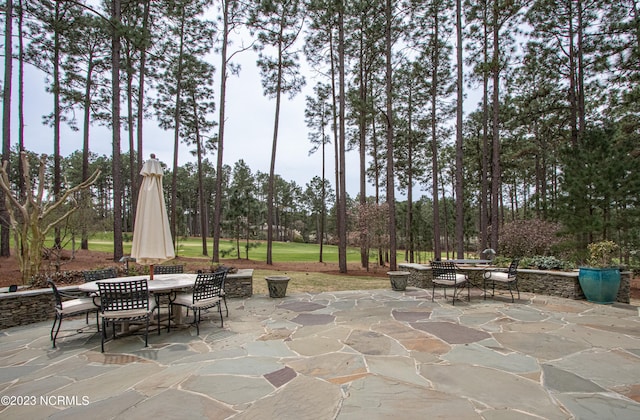 view of patio