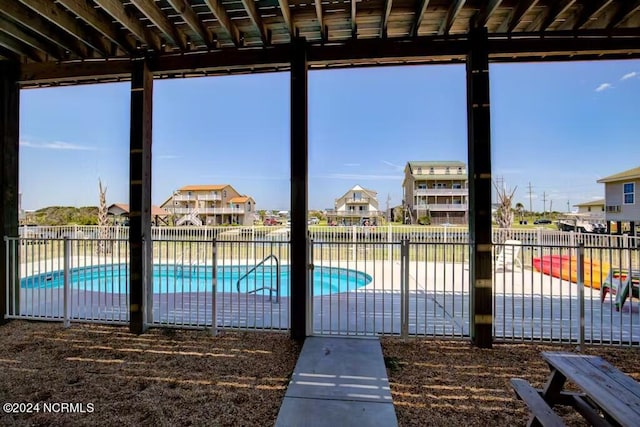 view of swimming pool