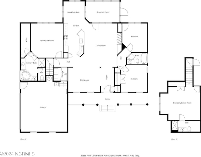 227 October Glory Dr, Wallace, NC 28466 - home floor plan