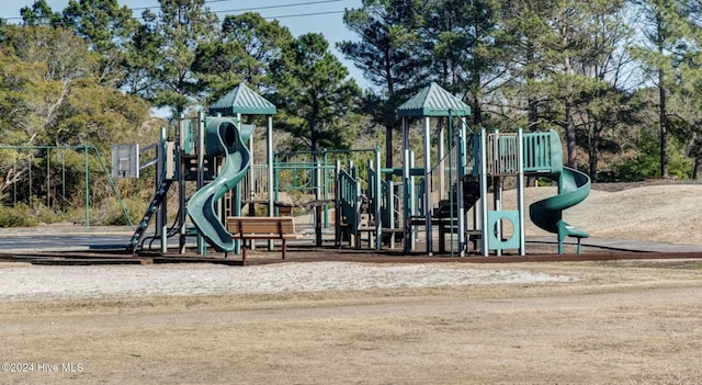 view of play area