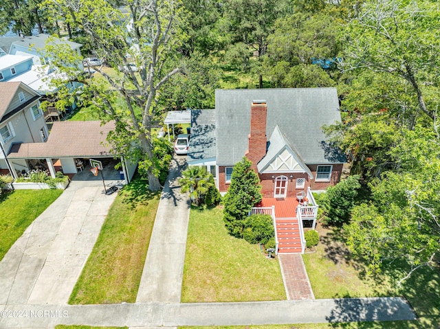 aerial view