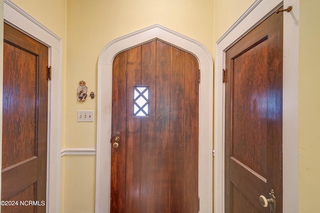 view of foyer