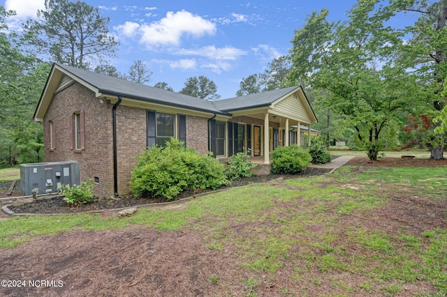 view of ranch-style house