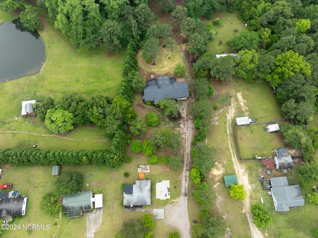 view of aerial view