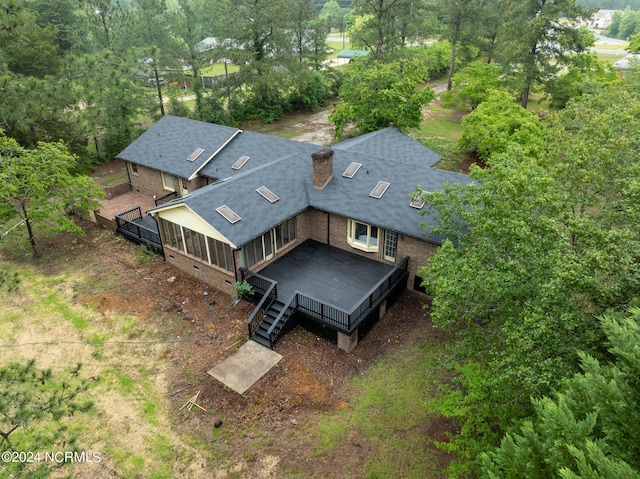 view of birds eye view of property