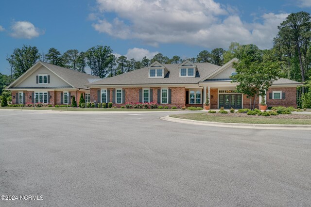 view of front of property with brick siding