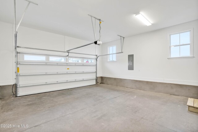 1320 Trisail Ter, Wilmington, NC 28412 - garage with a garage door opener and electric panel