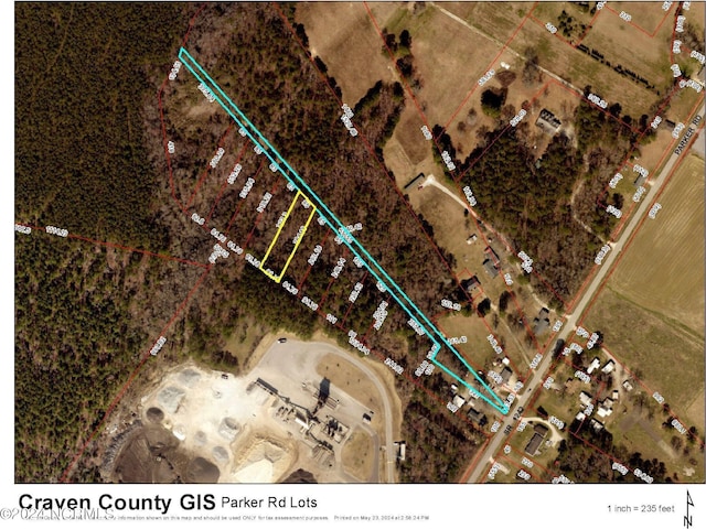 TBD Parker Rd, New Bern NC, 28562 land for sale