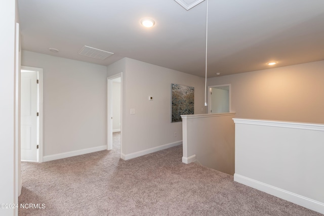 stairway featuring hardwood / wood-style flooring