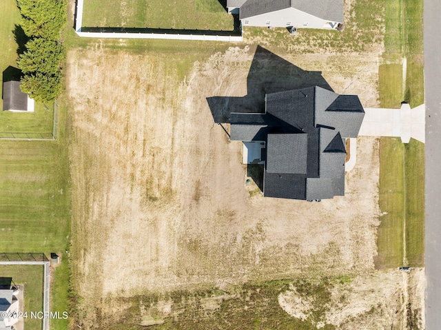 view from above of property