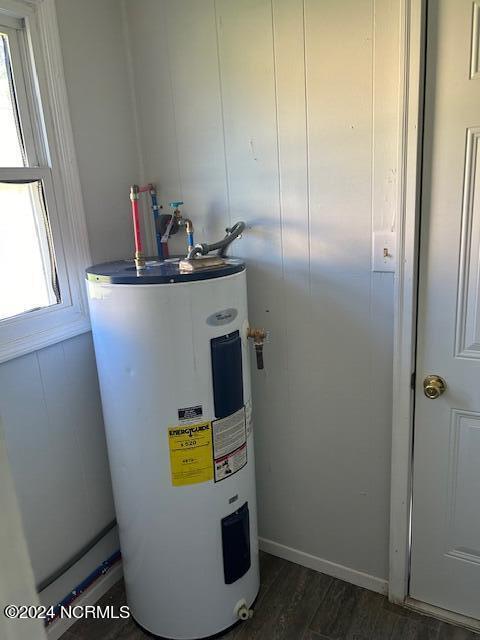 utilities featuring water heater