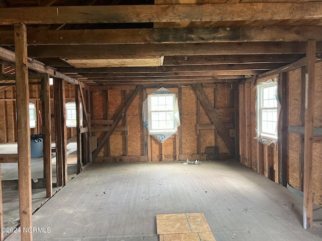 miscellaneous room with plenty of natural light