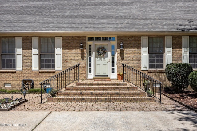 view of property entrance