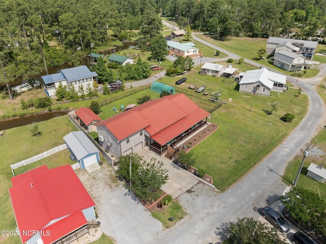 drone / aerial view featuring a residential view