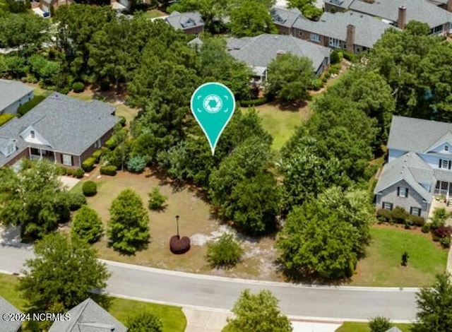 bird's eye view featuring a residential view