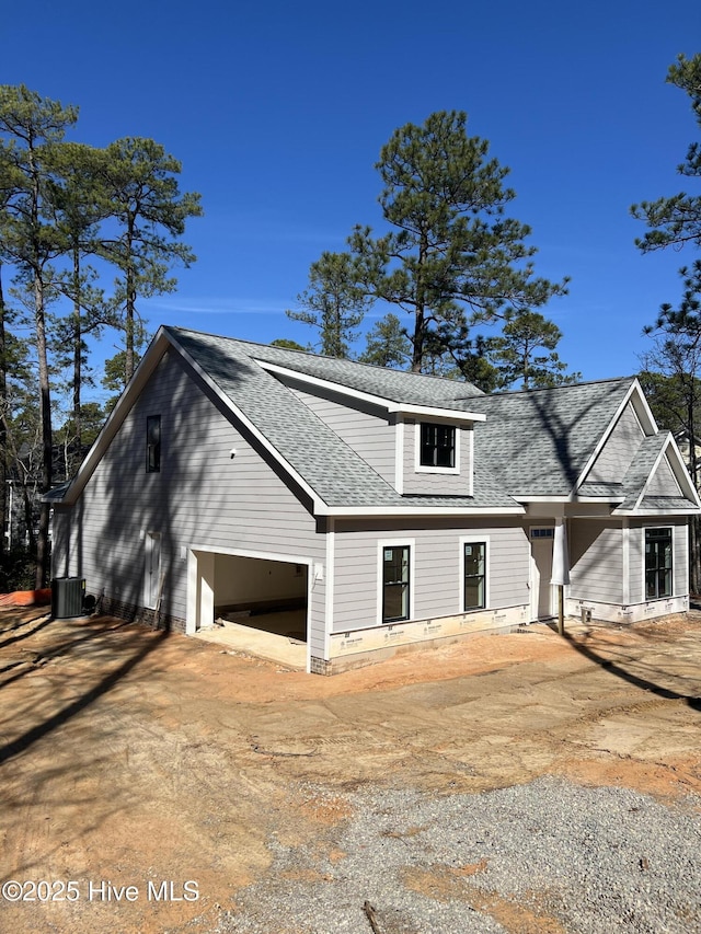 view of property in mid-construction