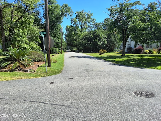 view of road