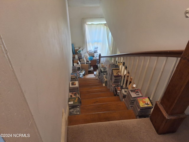 view of staircase