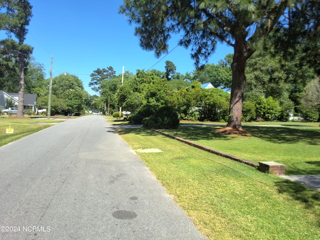 view of road