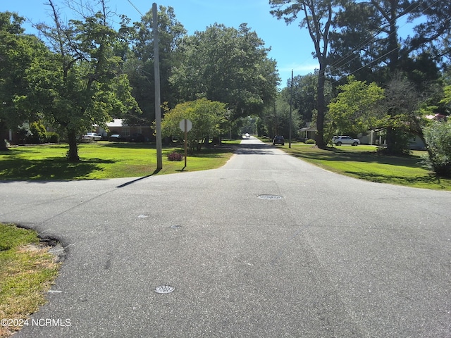 view of road