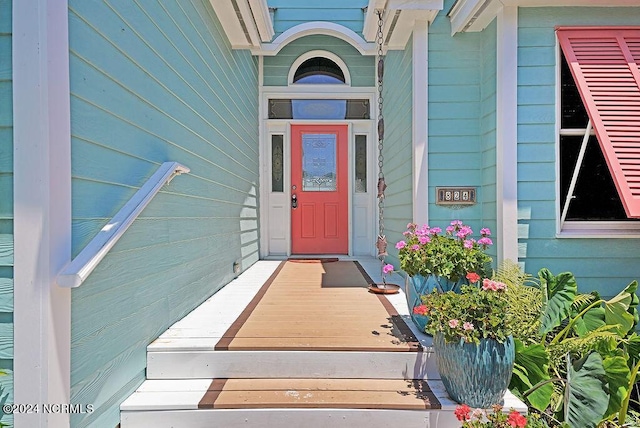 view of property entrance