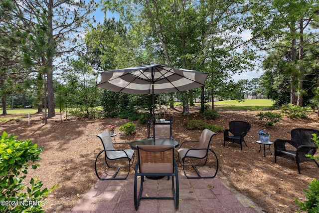 view of patio