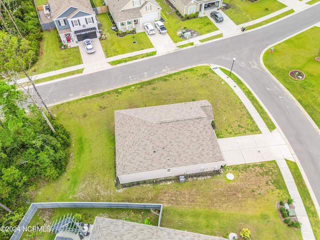 birds eye view of property featuring a residential view