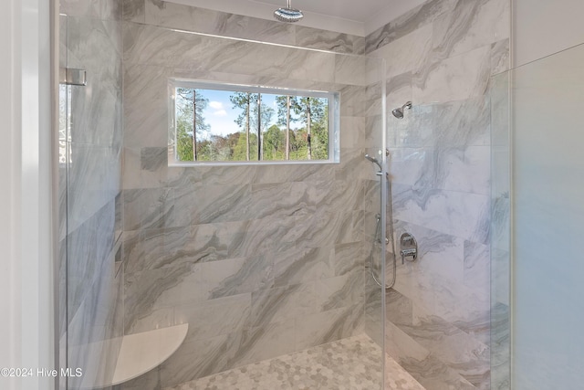 3617 Barnesmore Dr, Castle Hayne, NC 28429 - bathroom with tiled shower