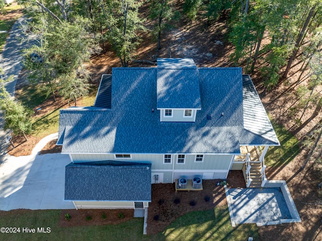 3617 Barnesmore Dr, Castle Hayne, NC 28429 - view from above of property