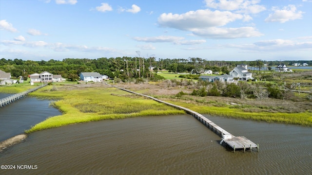 221 Lawrence Rd, Beaufort, NC 28516 - bird's eye view of a nearby body of water