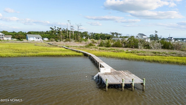 221 Lawrence Rd, Beaufort, NC 28516 - dock with a water view